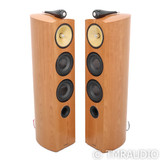 B&W 804 D2 Floorstanding Speakers; Cherry Pair